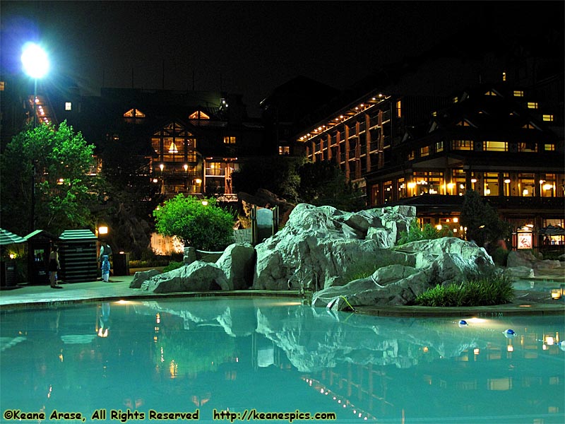 Courtyard at Night