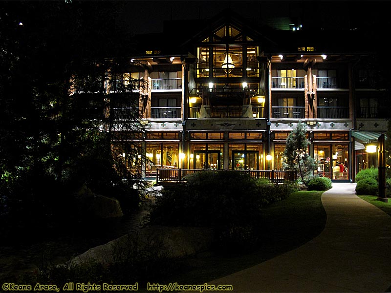 Courtyard at Night