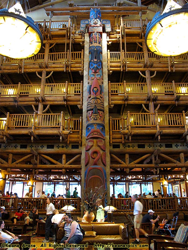 Interior, lodge