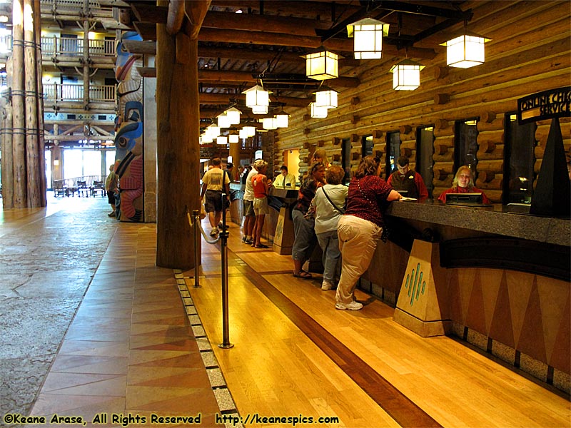 Interior, lodge