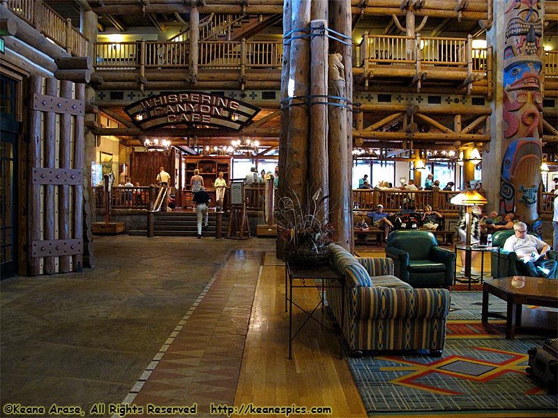 Interior, lodge