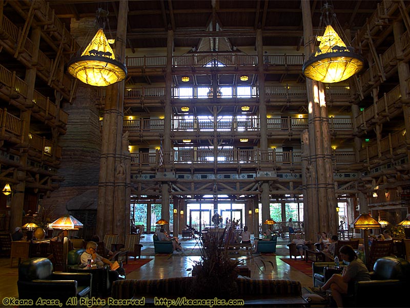 Interior, lodge