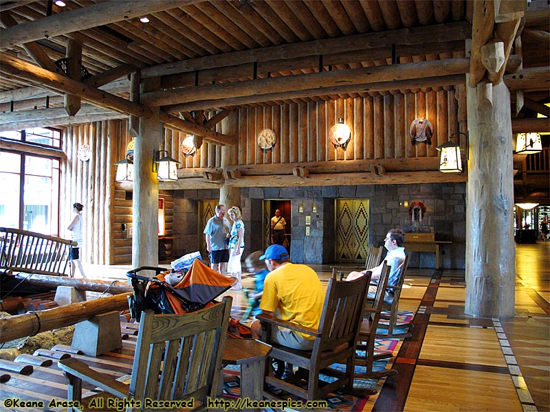 Interior, lodge