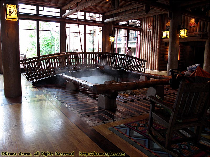 Interior, lodge