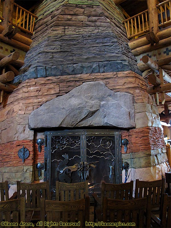 Interior, lodge