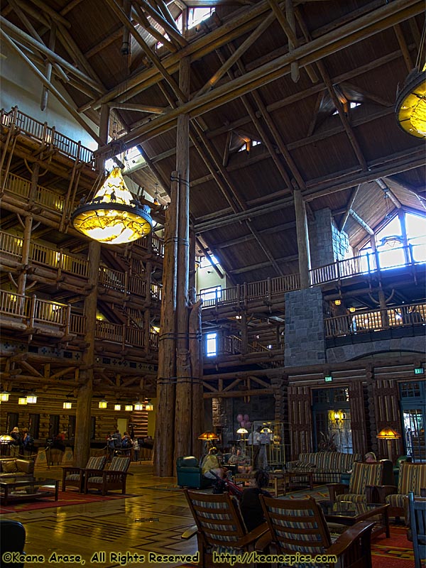 Interior, lodge