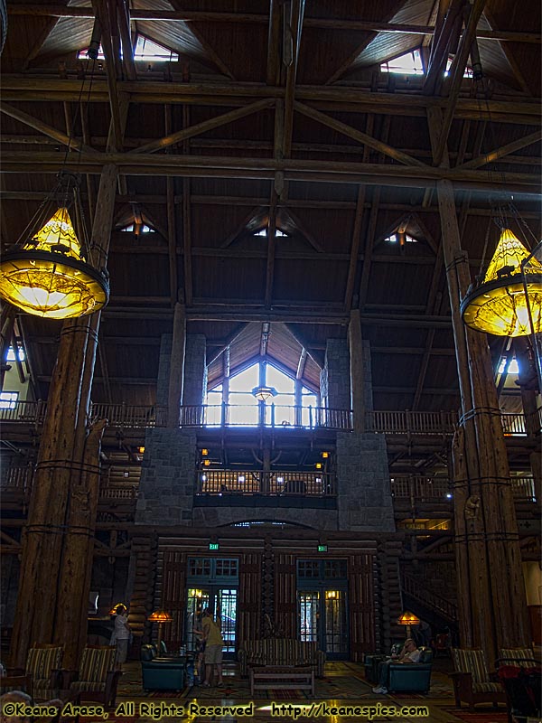 Interior, lodge