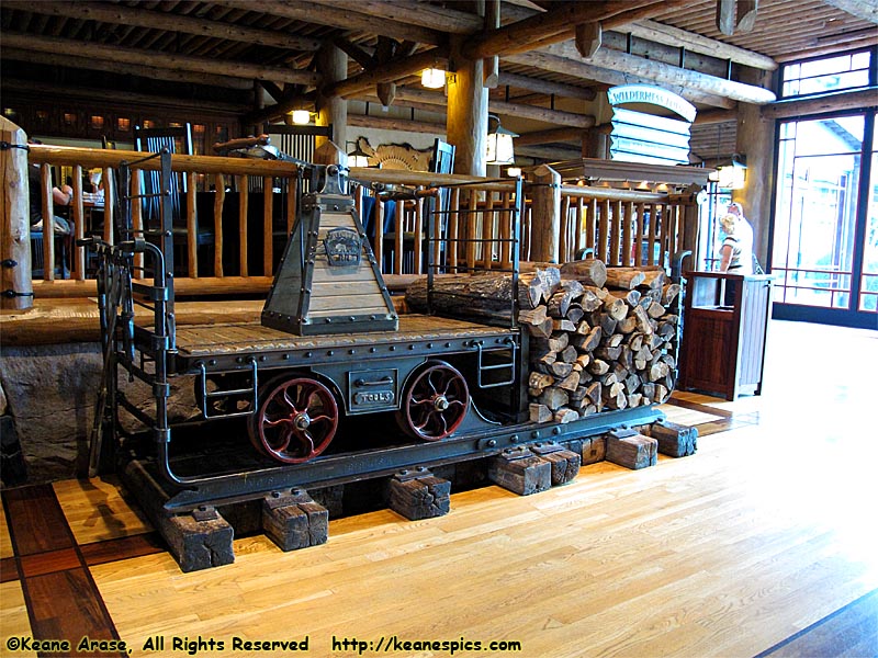 Interior, lodge