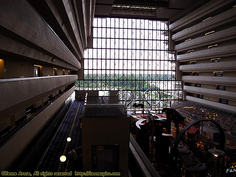 View out North Atrium