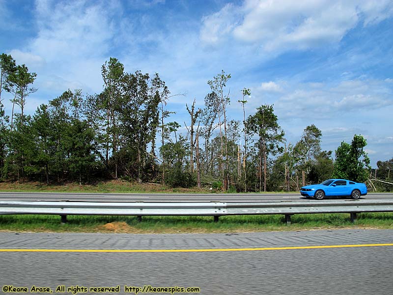 Damage from Late April Tornadoes