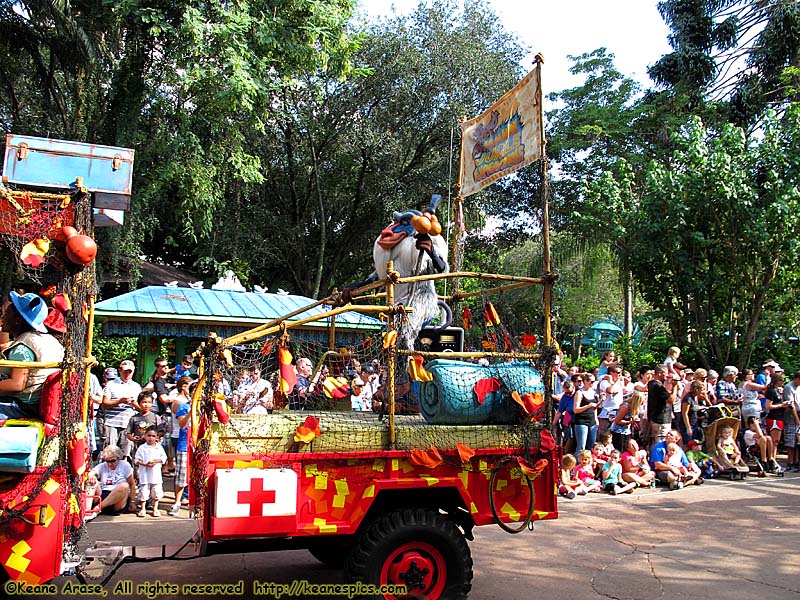 Mickey's Jammin' Jungle Parade