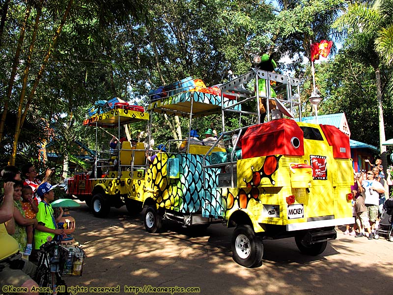 Mickey's Jammin' Jungle Parade