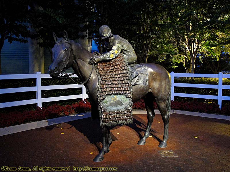 Jockey/Horse bronze