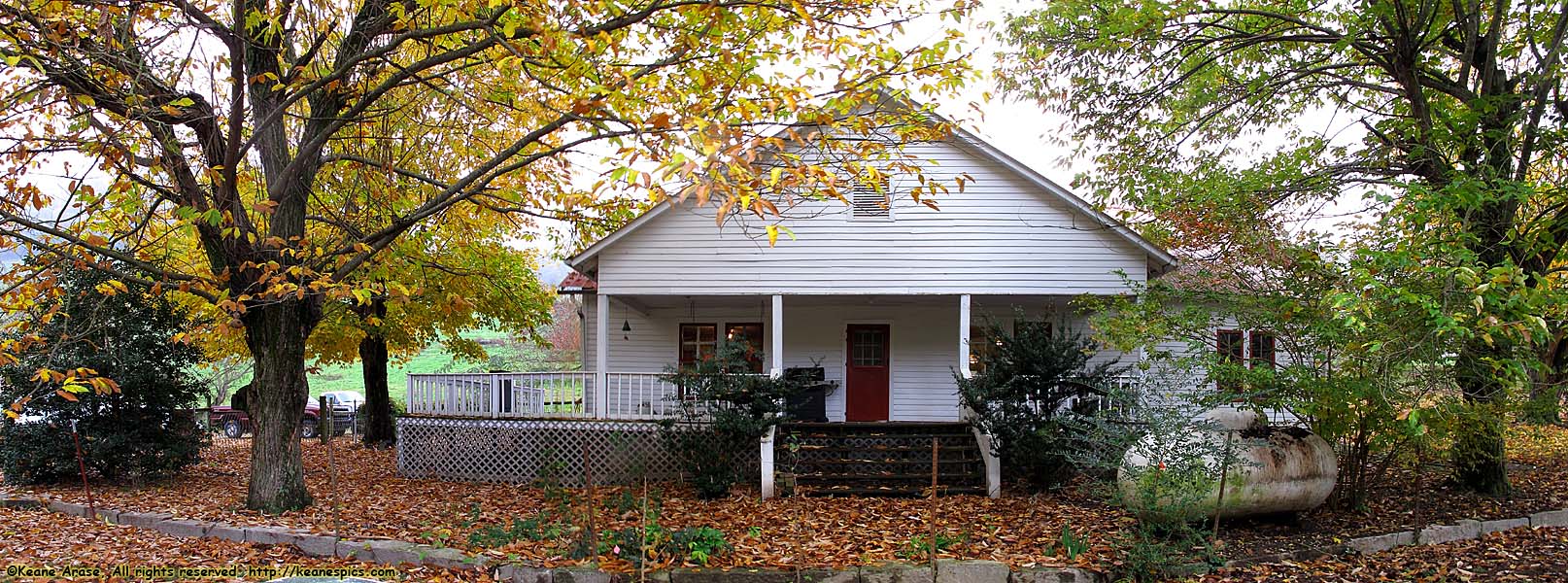 Main house and office.