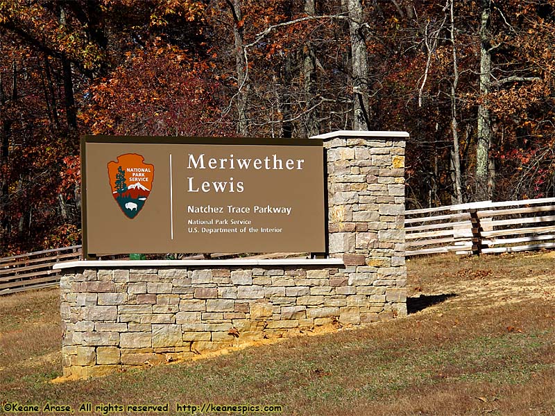 Meriweather Lewis burial site