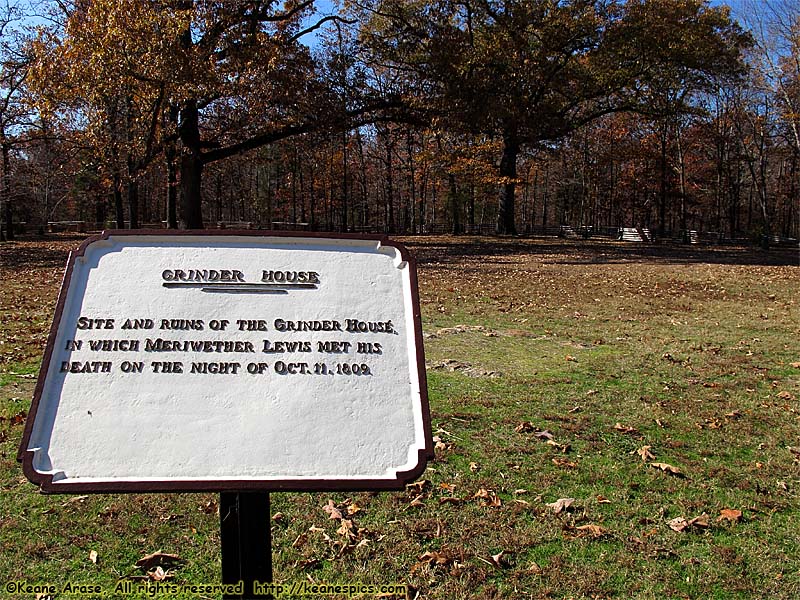 Meriweather Lewis burial site