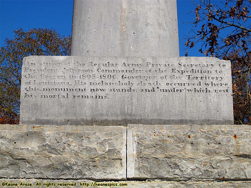 Meriweather Lewis burial site