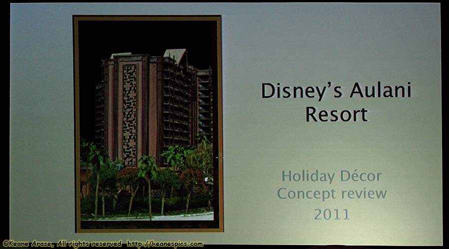 2011 D23's Magic and Merriment, Sense of the Holidays