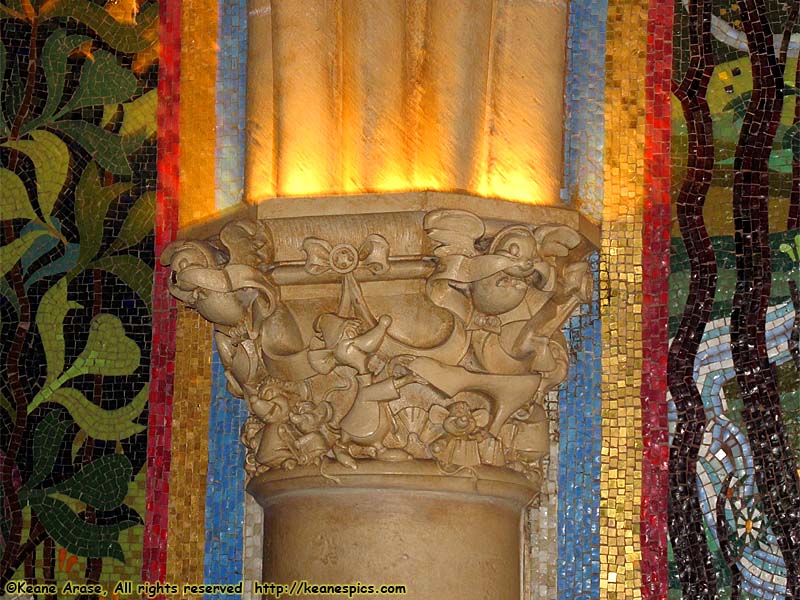 Cinderella Castle, Interior Breezeway