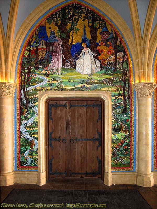 Cinderella Castle, Interior Breezeway