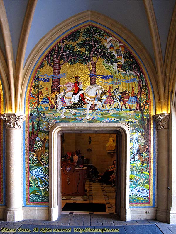 Cinderella Castle, Interior Breezeway