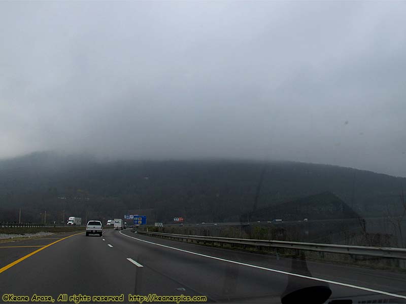 On I-24, West of Chattanooga