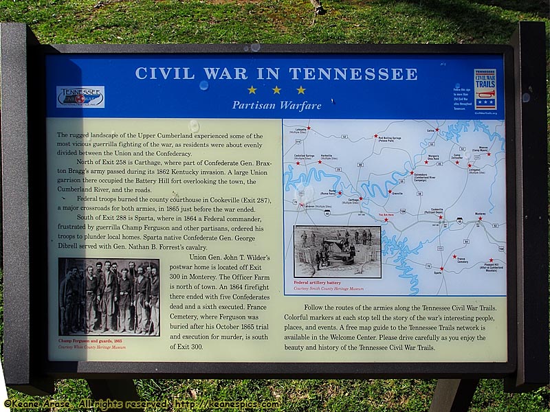 Civil War signage