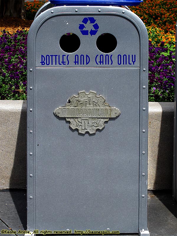 A Tomorrowland Trash Can!