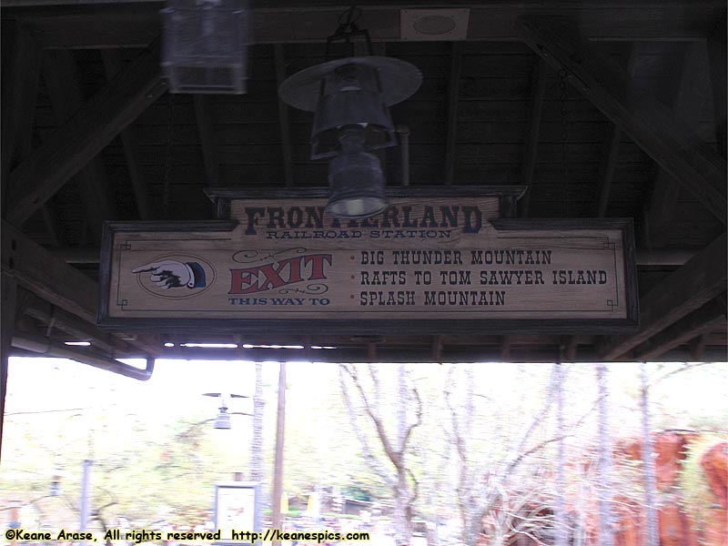 From the Walt Disney World Railroad