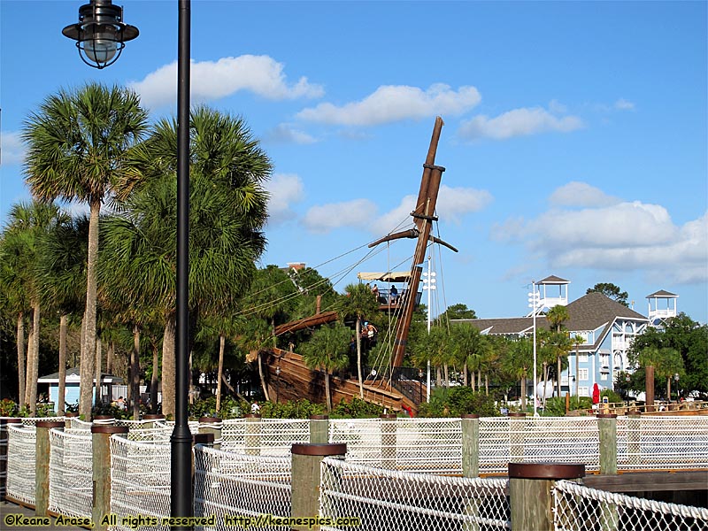 Beach behind Beach Club