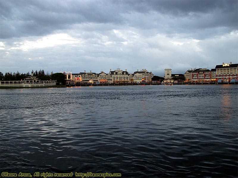 Boardwalk during the evening