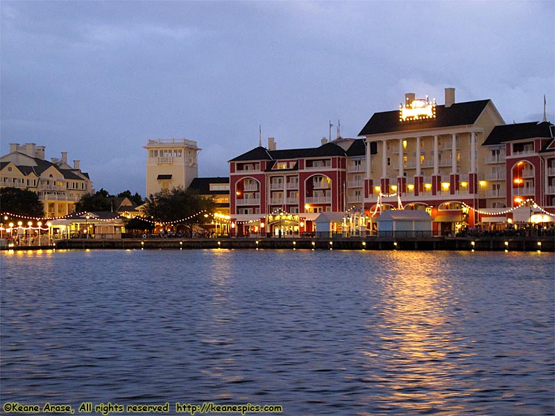 Boardwalk during the evening