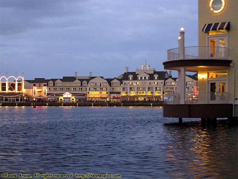 Boardwalk during the evening