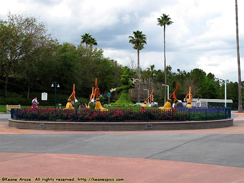 Entrance Topiaries