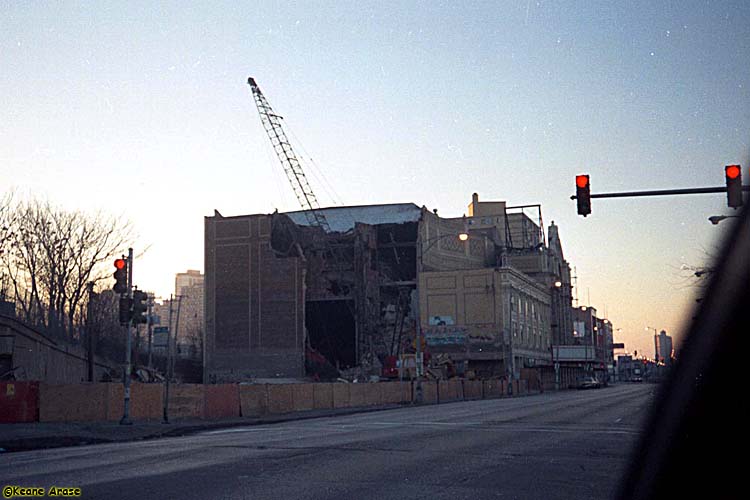 Destruction of the Granada Theater