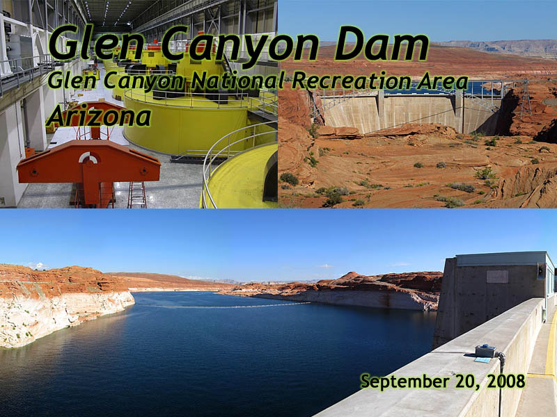 Glen Canyon Dam slideshow