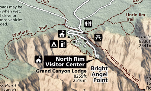 Grand Canyon Map