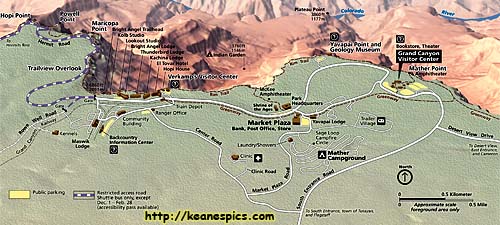 Grand Canyon Map