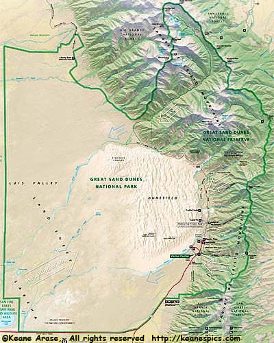 GreatSandDunes Map