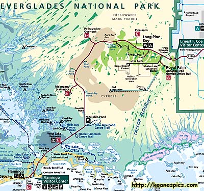 Everglades National Park Map