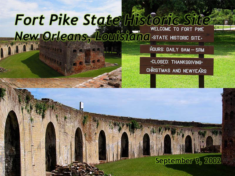 Fort Pike slideshow