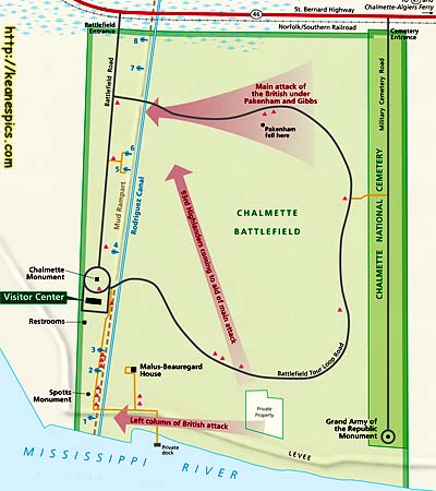 Jean Lafitte NHP Map