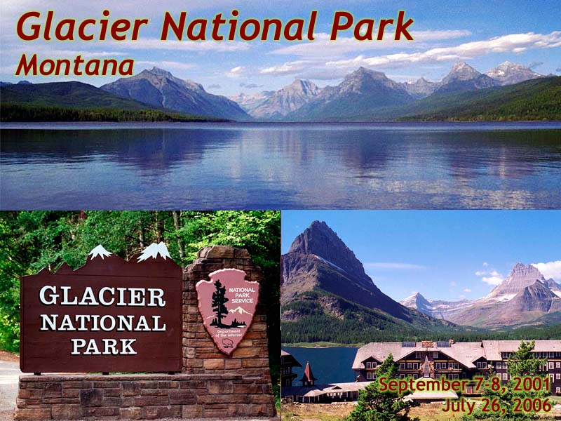 Glacier Slide Show Title Card