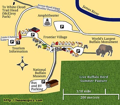 Frontier Village Map