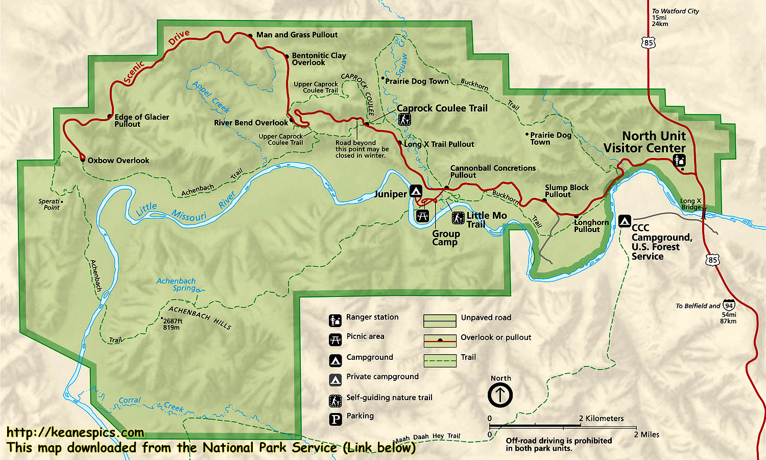 Theodore Roosevelt National Park, North Unit