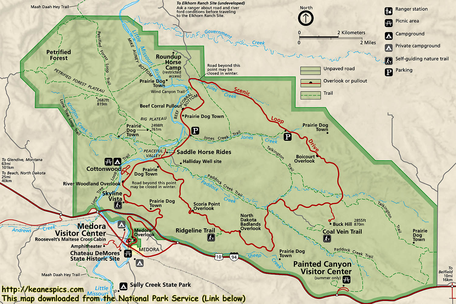 Theodore Roosevelt National Park, South Unit