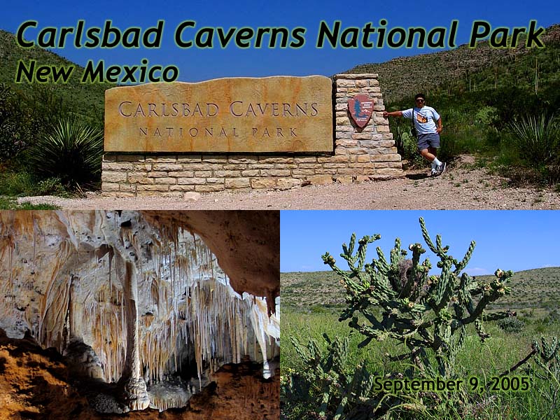 Carlsbad Caverns title card