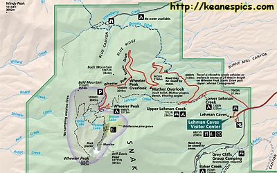 Great Basin National Park Map