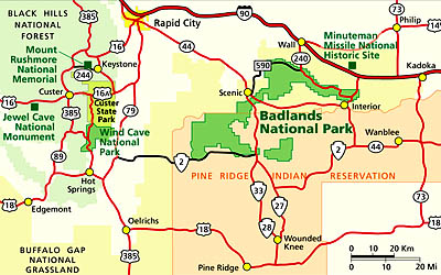 Black Hills Map