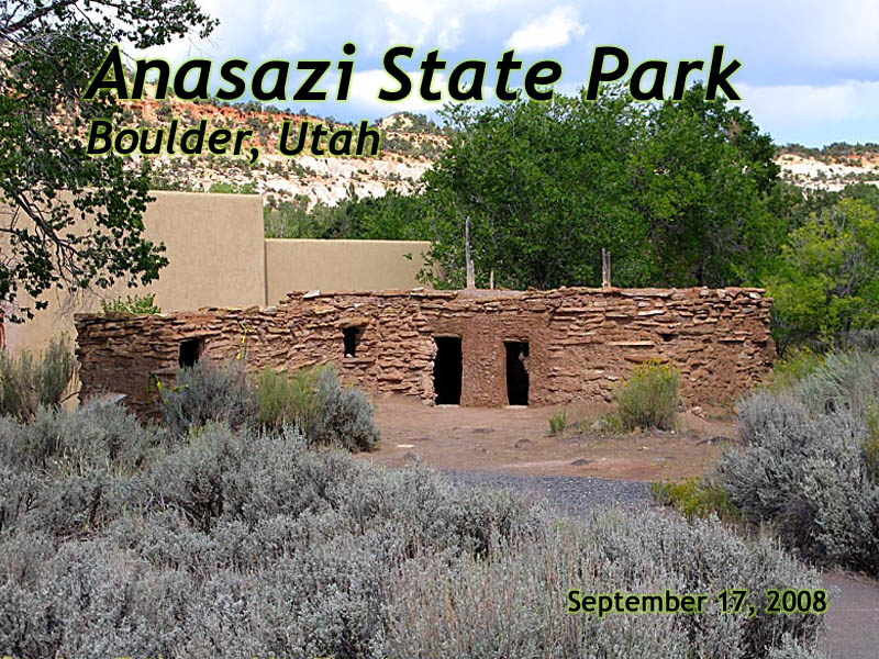 Anasazi state park slideshow